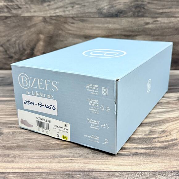 NIB Bzees Getaway 9M Beige Slip On Comfort Mule Sneakers - Picture 11 of 11